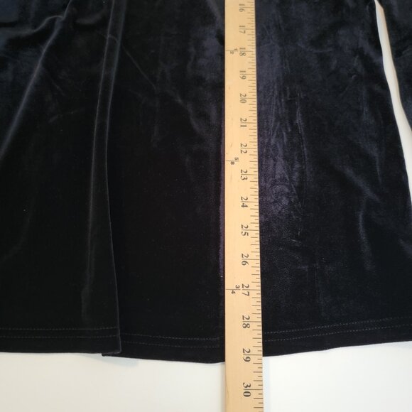 Vintage 90s Bob Mackie Top Wearable Art Embellished Peacock Black Artsy 3X - Picture 6 of 11